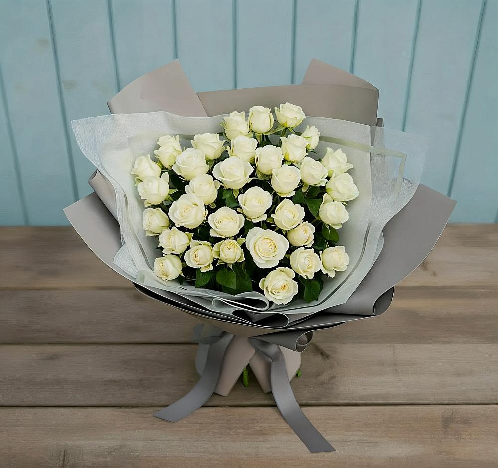Букет Белоснежная нежность в Туймазы