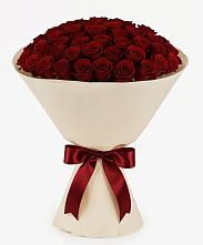 Букет 101 Бордовая роза Блэк Бакарра в Туймазы