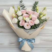 Букет цветов из:  Лизиантусы в Туймазы