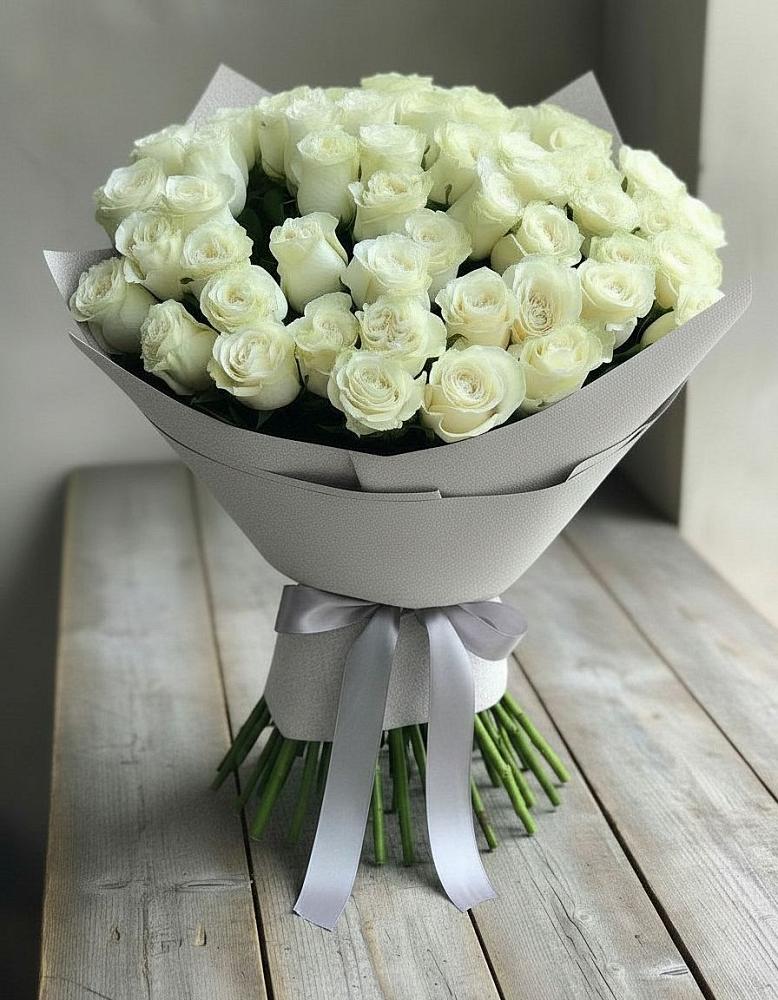 Букет 35 Белых роз в Туймазы