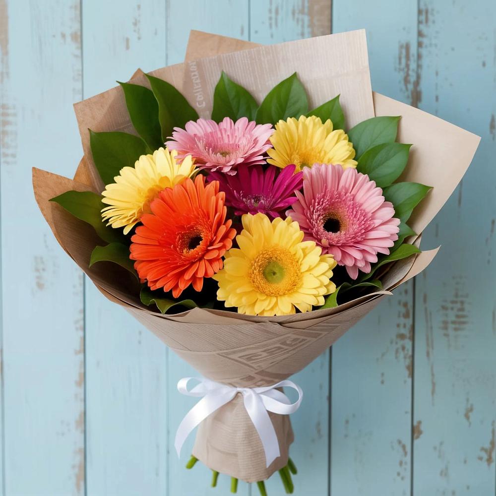 Букет цветов из: Герберы в Туймазы
