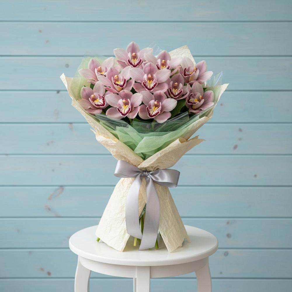 Букет цветов из: Орхидеи и Розы в Туймазы