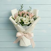 Букет цветов из:  Альстромерии в Туймазы