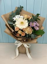 Букет цветов из:  Герберы и Хризантемы #REPLACE_PRED# Туймазы