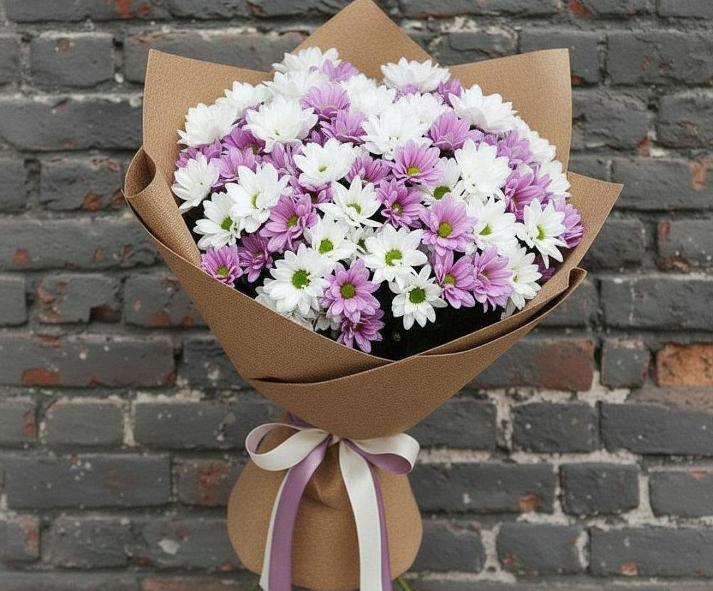 Букет цветов из: Хризантемы в Туймазы