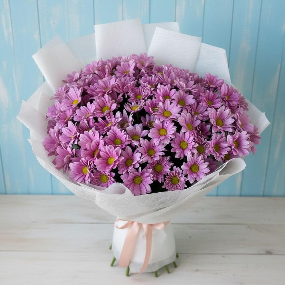 Букет цветов из: Хризантемы в Туймазы