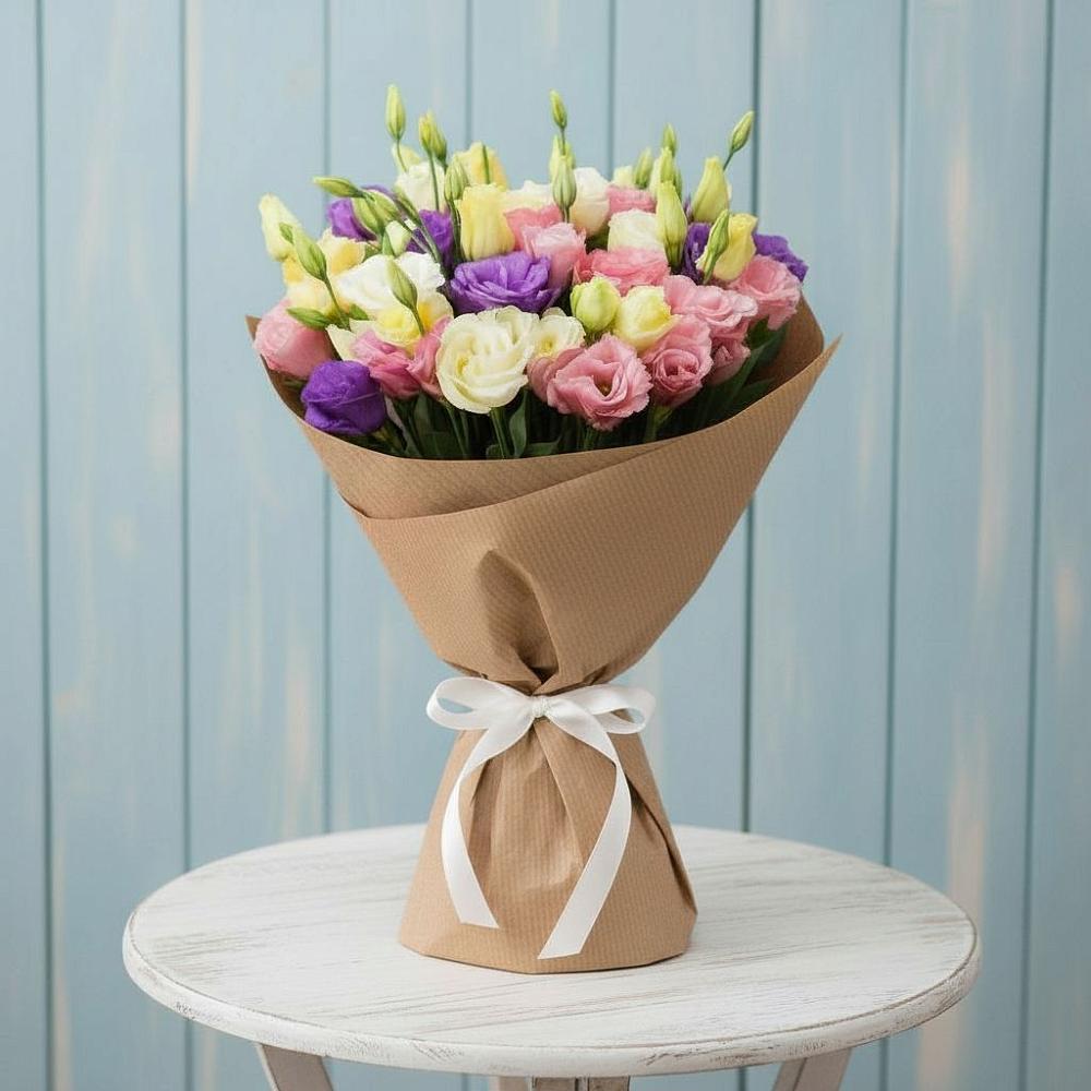 Букет цветов из: Лизиантусы в Туймазы