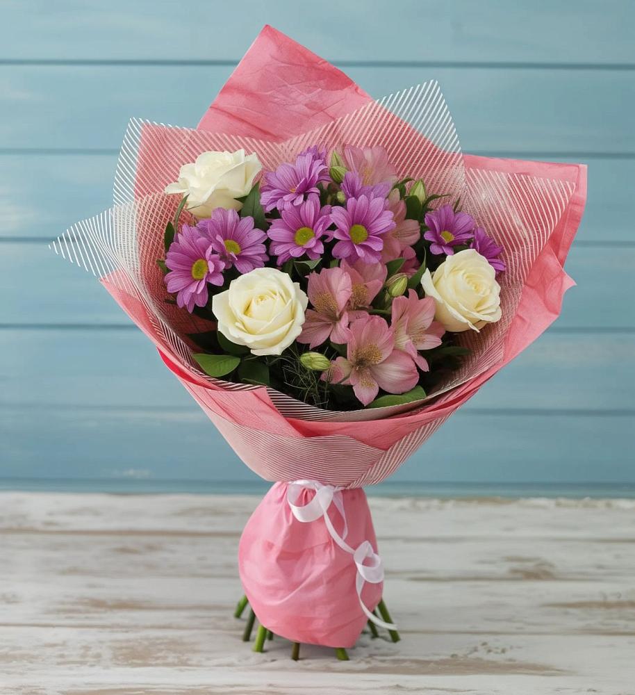 Букет цветов из: Герберы в Туймазы