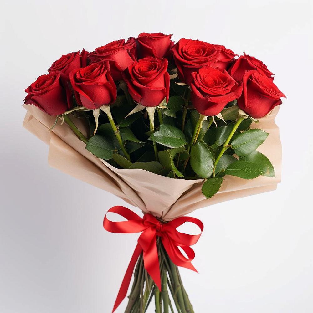 Букет 11 Красных роз Эдлесс Лав в Туймазы