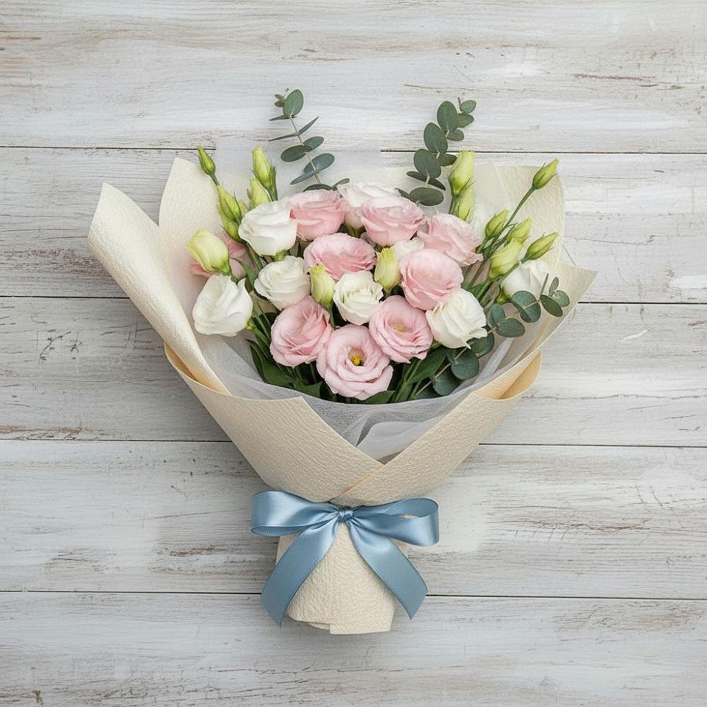 Букет цветов из: Лизиантусы в Туймазы